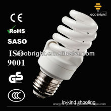 ¡Nuevo! Alto brillo CFL lámpara T2 completo espiral 15W 8000H CE calidad